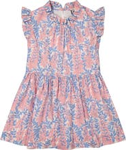 Busy Bees Kinsley Dropwaist Dress Pink Azalea