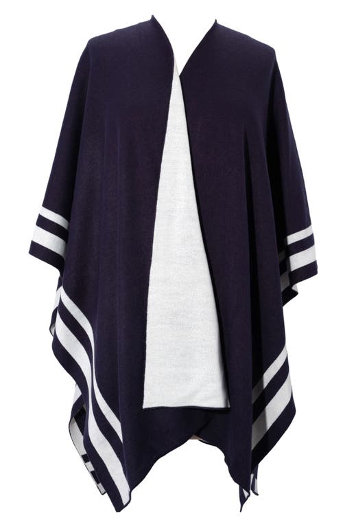Ralph Lauren Lauren Jet Setter Reversible Knit Poncho