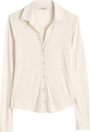 Madewell Camp Long Sleeve Button-Up Shirt