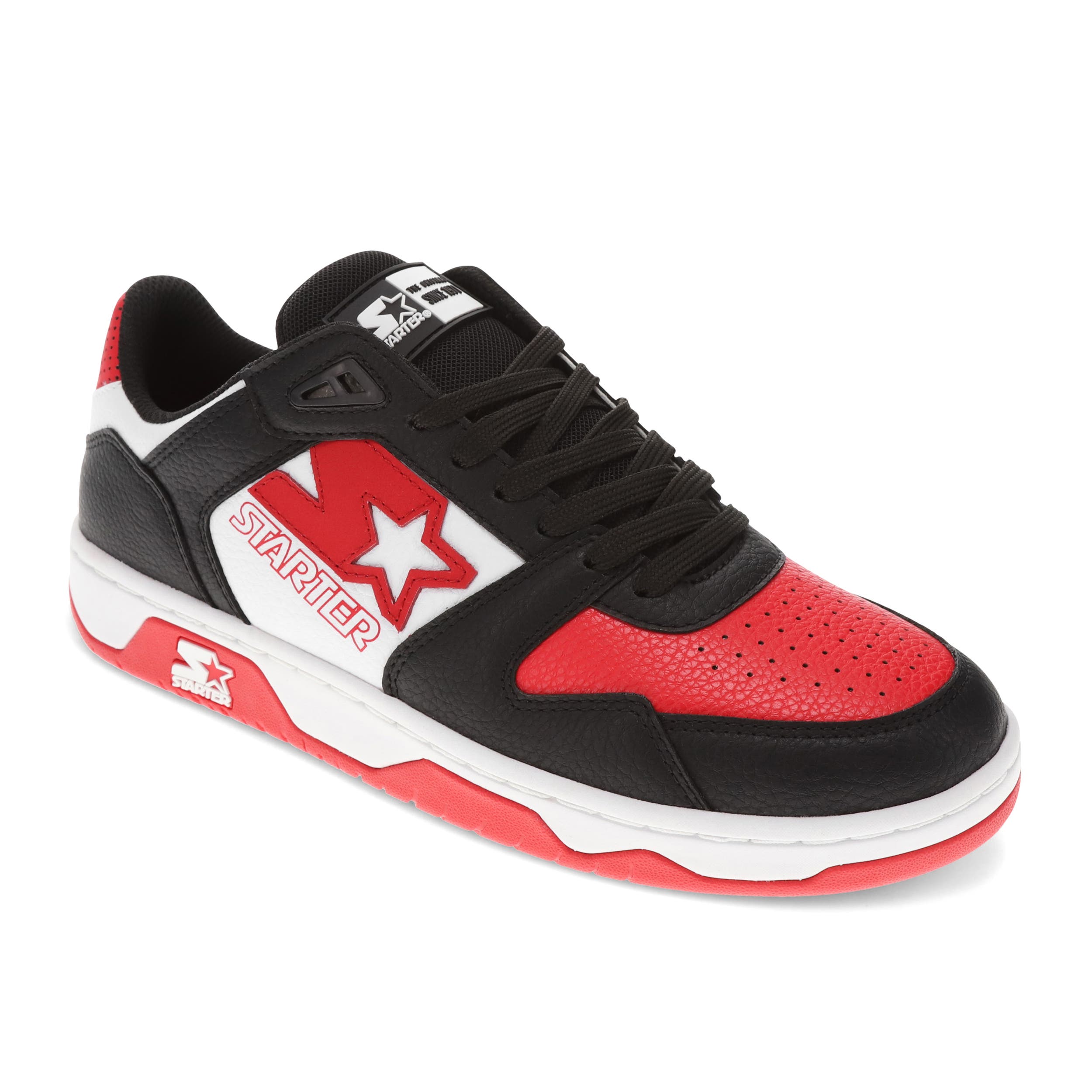 STARTER Breakaway 88 Low Sneakers, Main, color, Black/White/Red