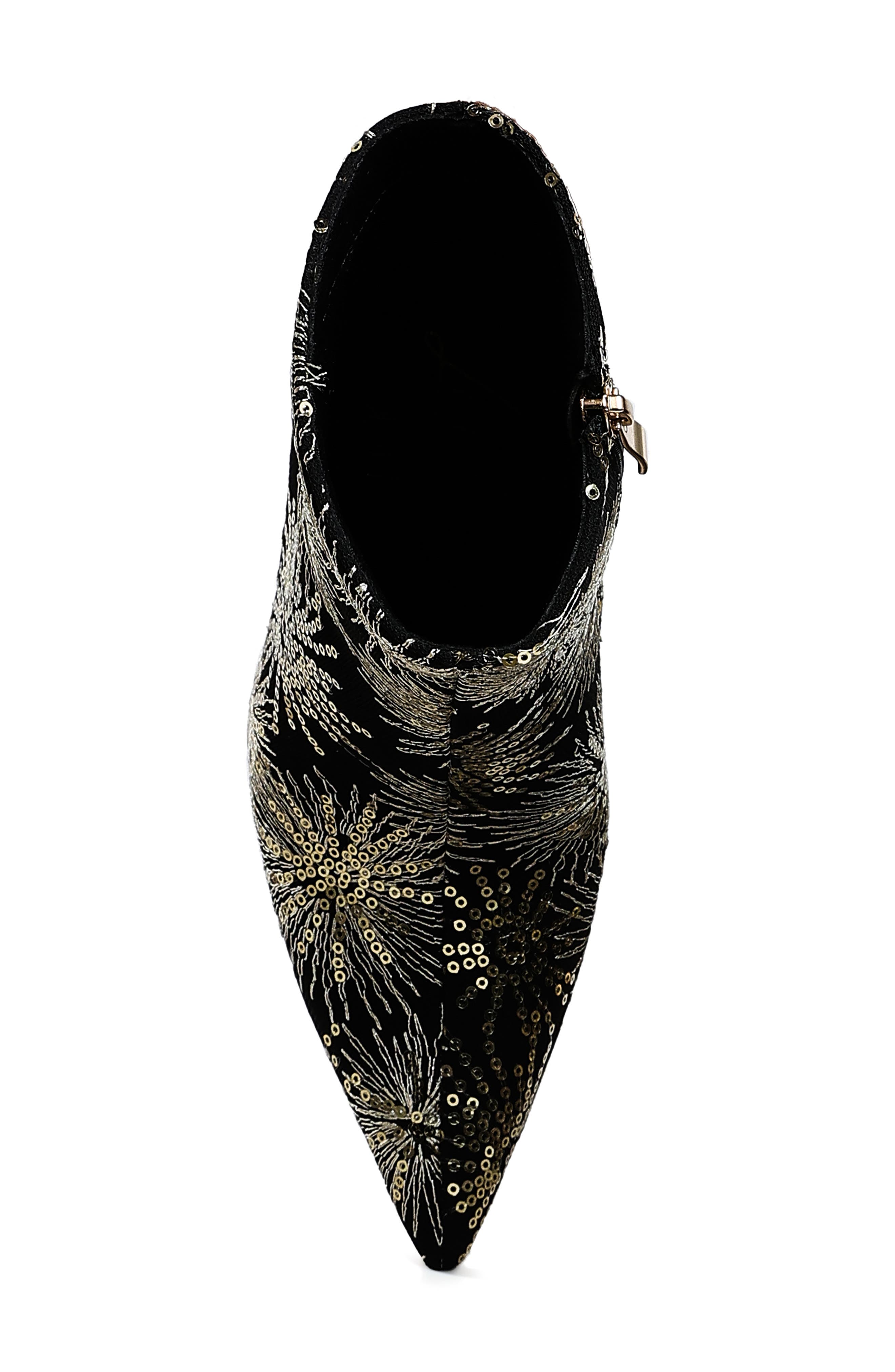 LONDON RAG Oleander Bootie, Alternate, color, Black