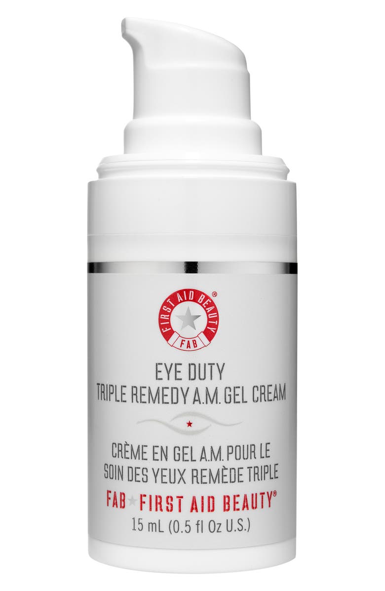 First Aid Beauty Eye Duty Triple Remedy A.M. Gel Cream, Alternate, color,