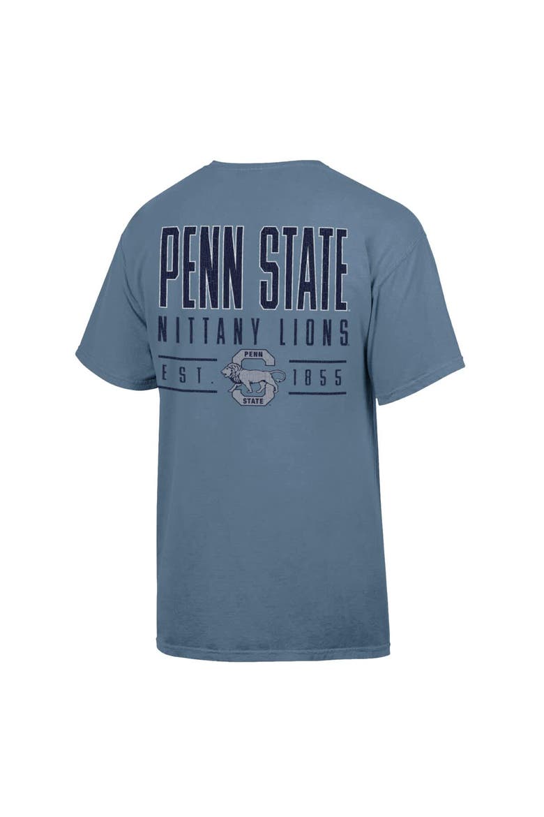 Men's ComfortWash  Blue Penn State Nittany Lions Big Name T-Shirt, Alternate, color, Blue