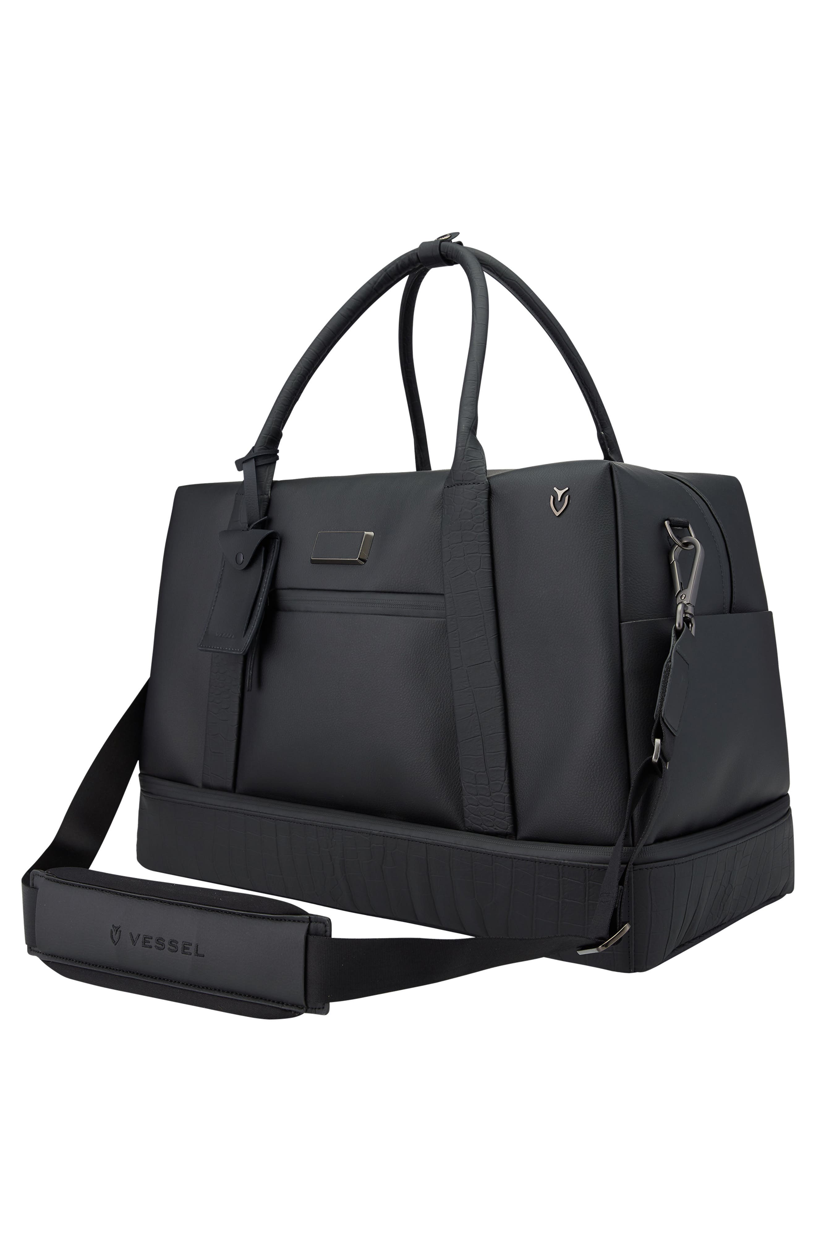 Vessel Signature 2.0 Boston Faux Leather Duffle Bag, Alternate, color, 