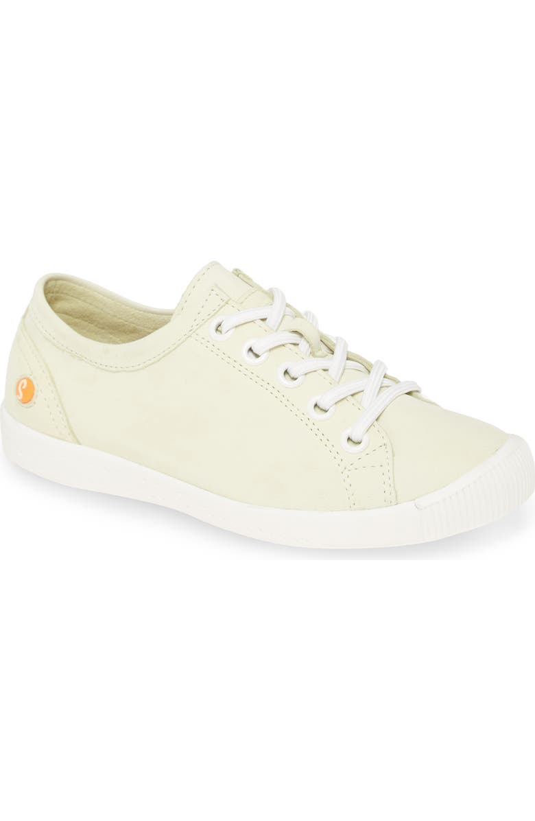 Softinos by Fly London Isla Sneaker, Main, color, 632 Olive Washed Leather