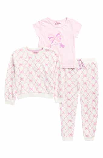 Juicy Couture Kids' Graphic T-Shirt, Sweatshirt & Leggings Set