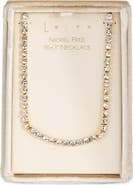 Leith Crystal Tennis Necklace