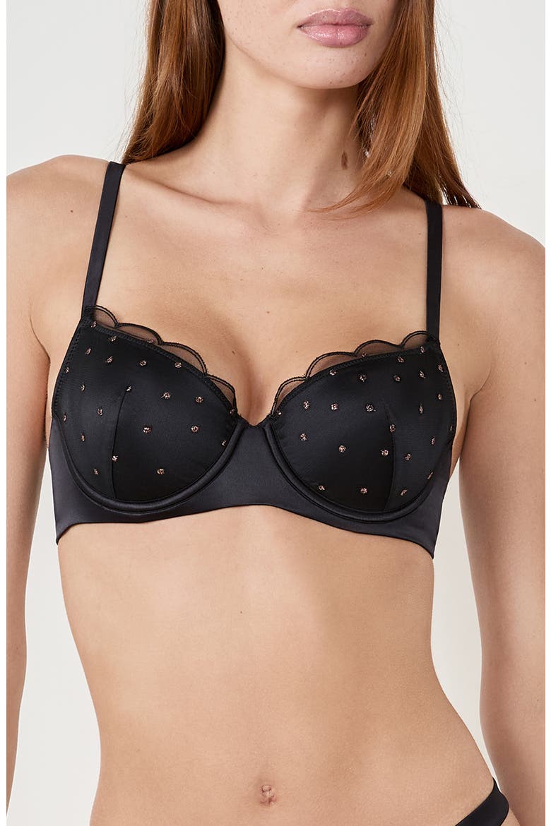Divine N°4 Classique Underwire Bra, Main, color, BLACK