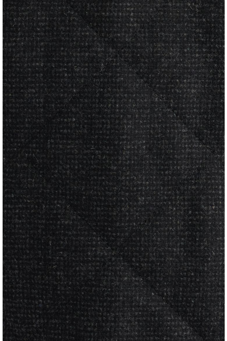Hughes Quilted Walking Coat, Alternate, color, CARBON