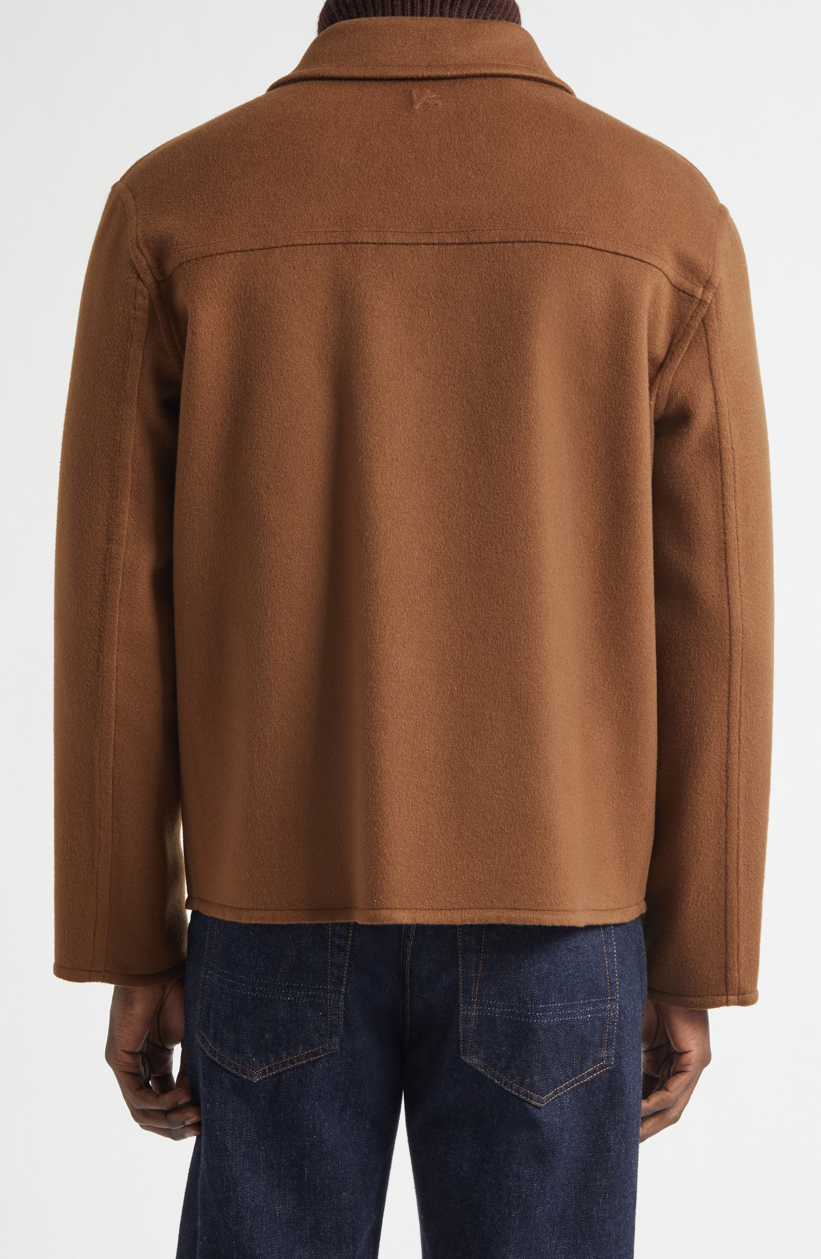 College Cashmere Bomber Jacket - image 2
