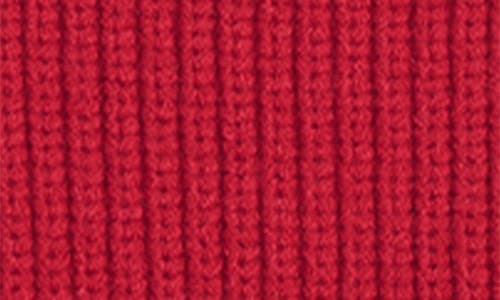 Apparis Cara Logo Patch Beanie In Red