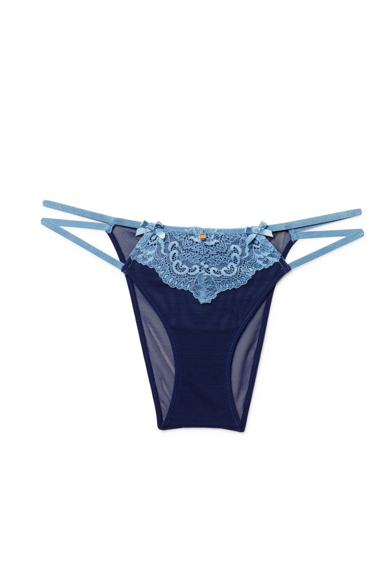 Liv Brazilian Panties, Alternate, color, Dark blue
