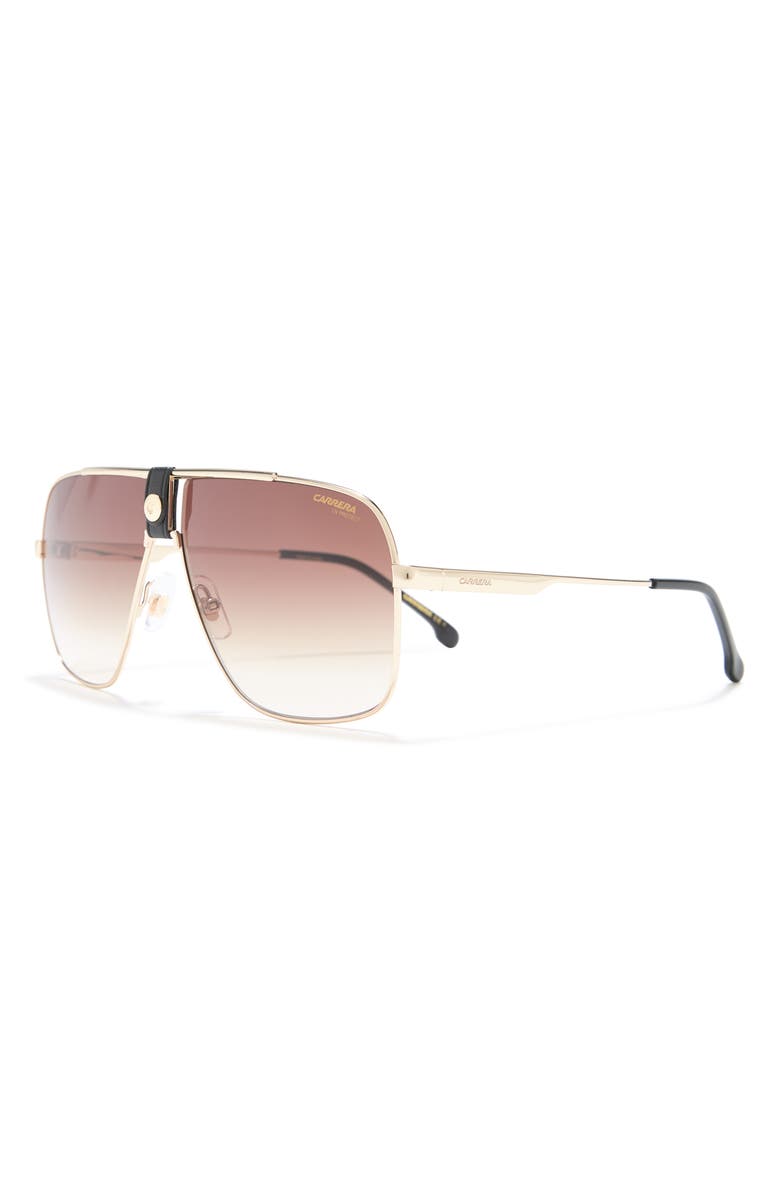 Carrera Eyewear 63mm Oversized Square Sunglasses, Alternate, color,