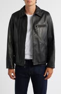 Schott NYC Pebbled Leather Jacket