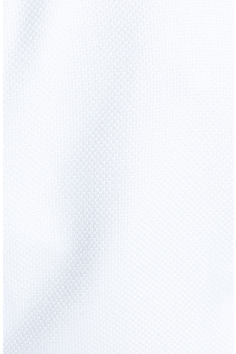 Textured Fit & Flare Dress, Alternate, color, WHITE