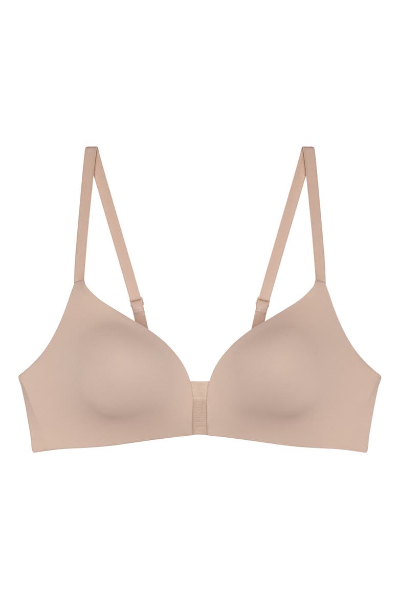 Flex Smart Wireless Padded Bra, Main, color, Soft Praline