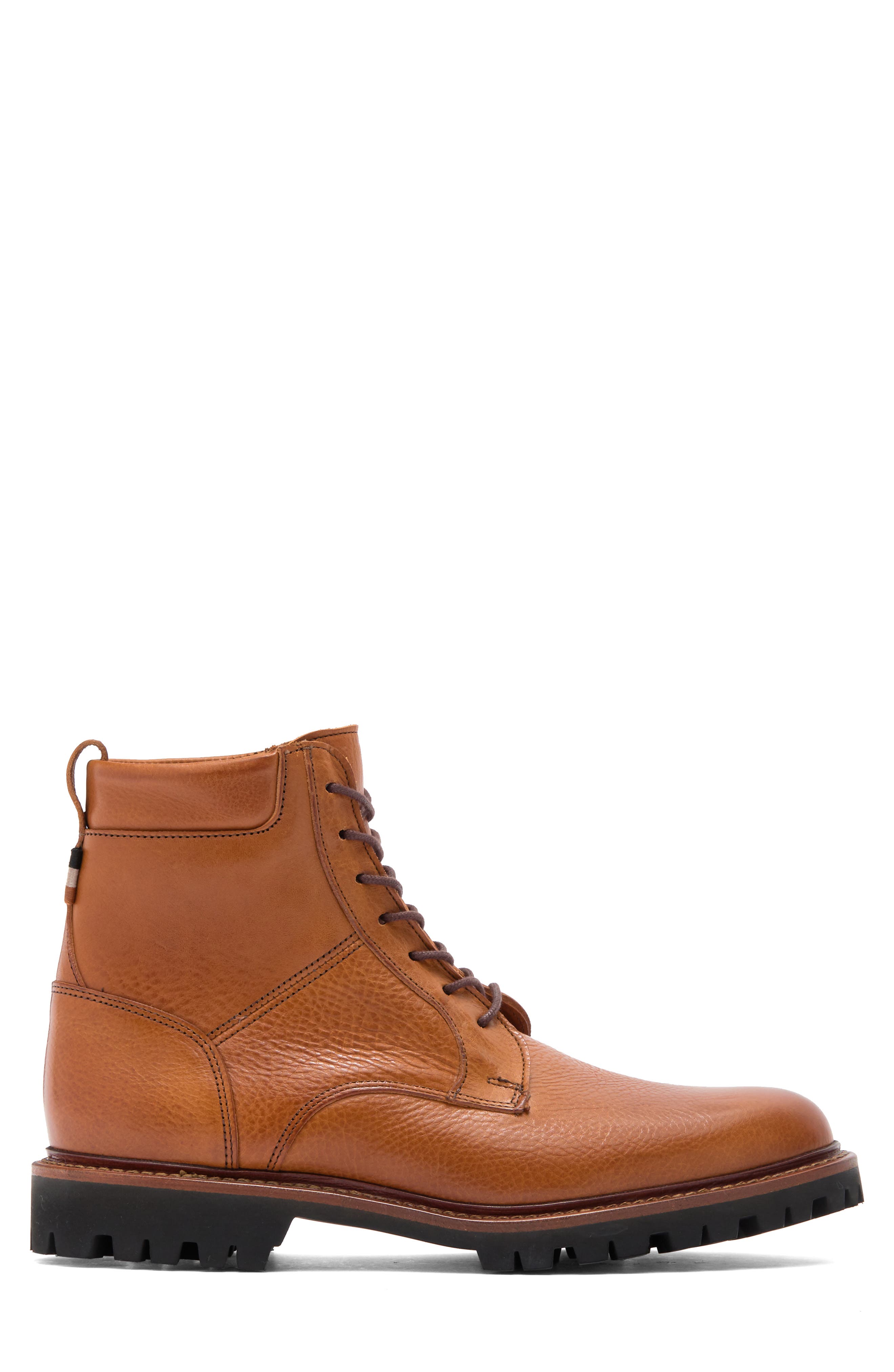 Algonquin Lugged Chelsea Boot, Alternate, color, COGNAC