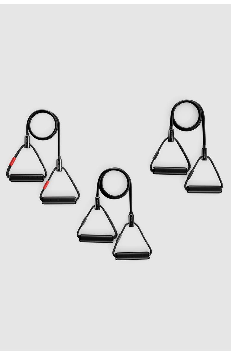 Peloton Resistance Bands, Set of 3, Main, color, Black
