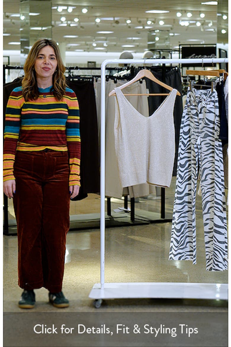 Addison Shimmer Sweater Tank video
