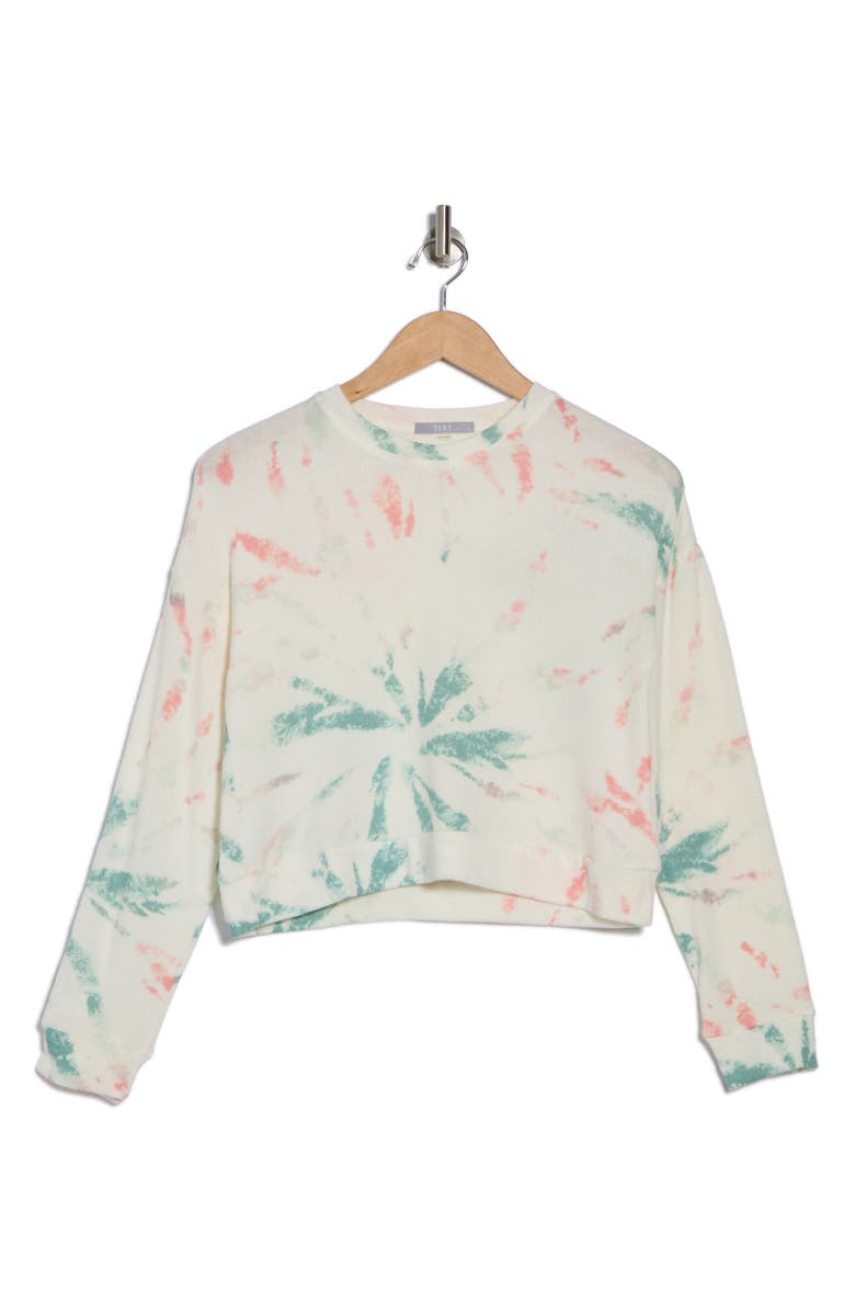 Tart Chani Top, Alternate, color, Mint Shibori Twist