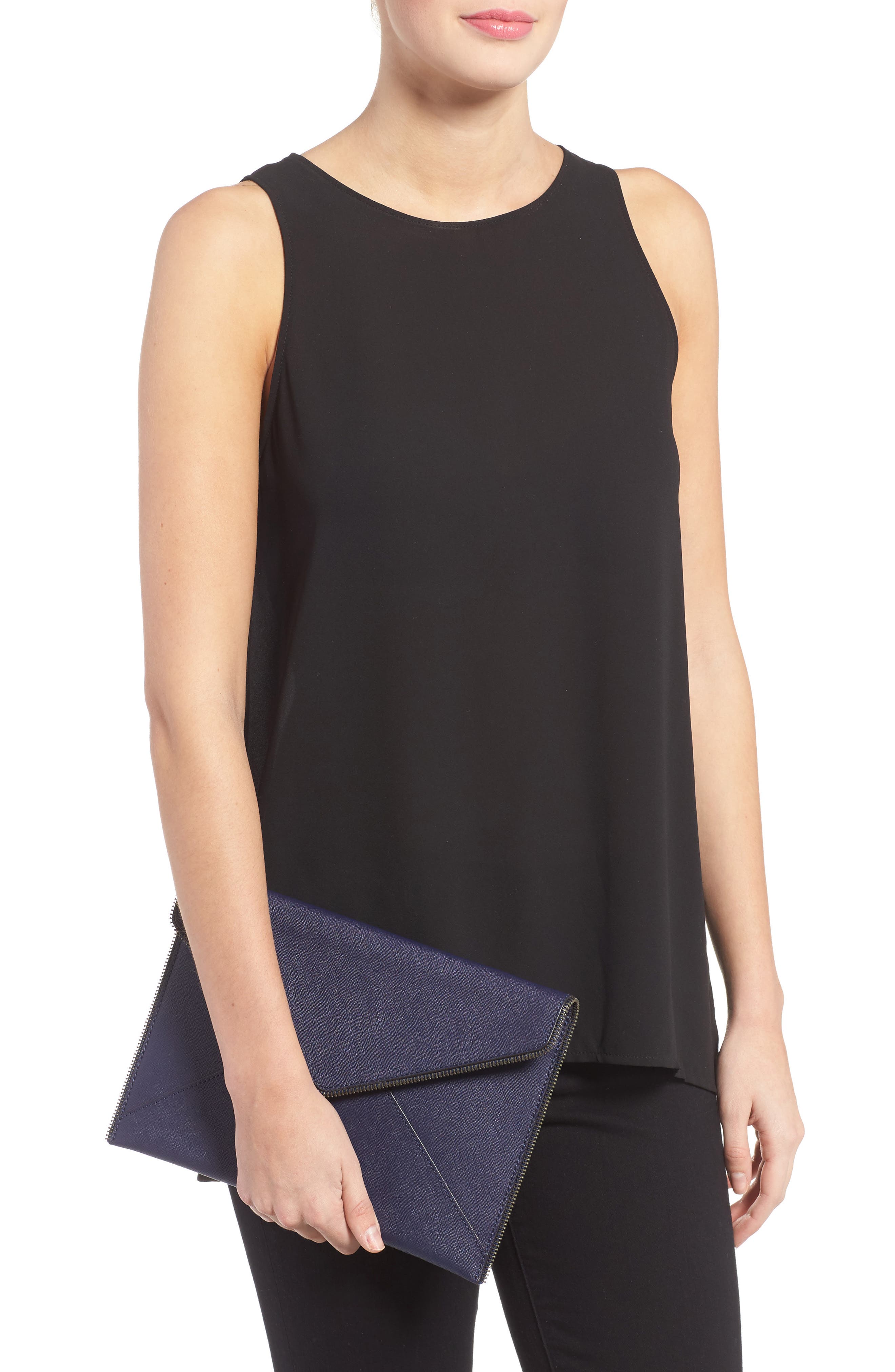 Leo Envelope Clutch, Alternate, color, ECLIPSE
