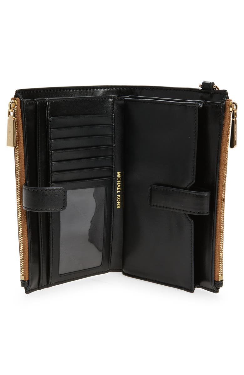 MICHAEL Michael Kors Jet Set Double Zip Wristlet, Alternate, color, 