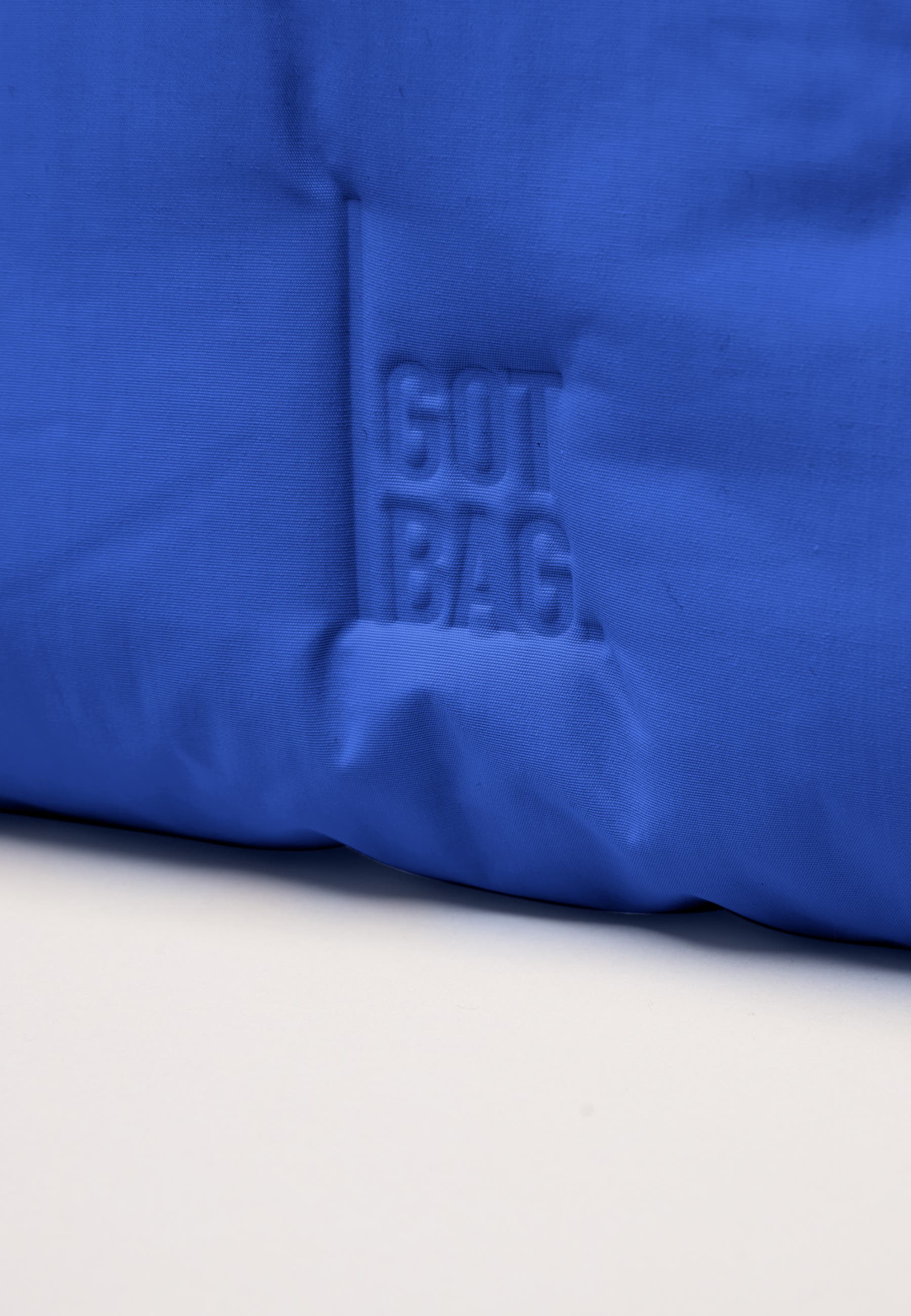 Cloud Shoulder Bag Recycled Nylon Puffer Handbag, Alternate, color, cobalt