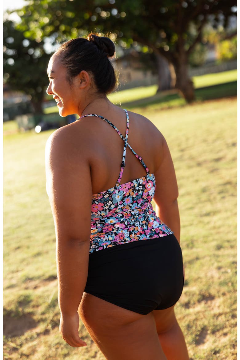 V-Neck Tankini, Alternate, color, Odyssey
