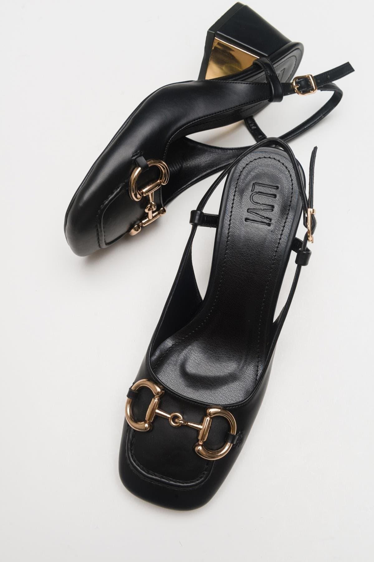Karol Block Heel Pump, Alternate, color, Black