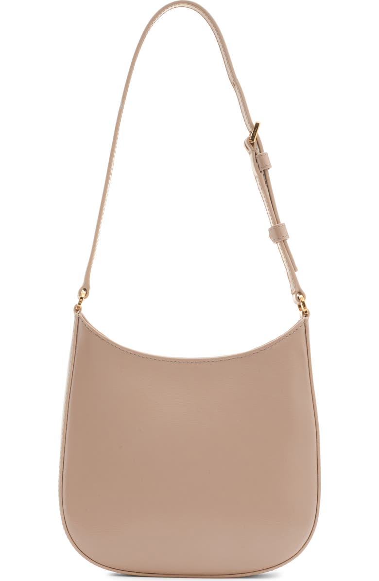 TOM FORD Mini Leather Shoulder Bag, Alternate, color, 1J013 Light Beige