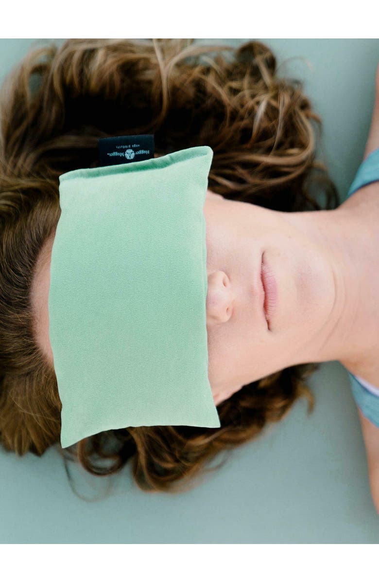 Hugger Mugger Peachskin Eye Pillow, Alternate, color, Jade