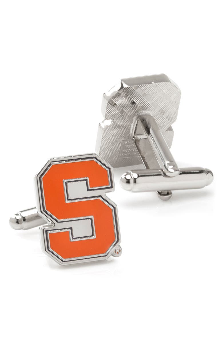 Cufflinks, Inc. NCAA Collegiate Syracuse University Orange Cuff Links, Alternate, color, Syracuse Univ Primary S Logo