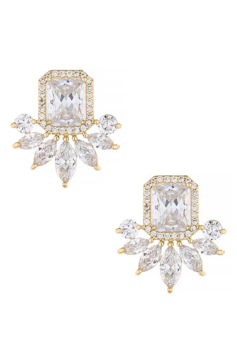 Crystal Stud Earrings
