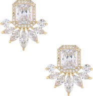 Ettika Crystal Stud Earrings