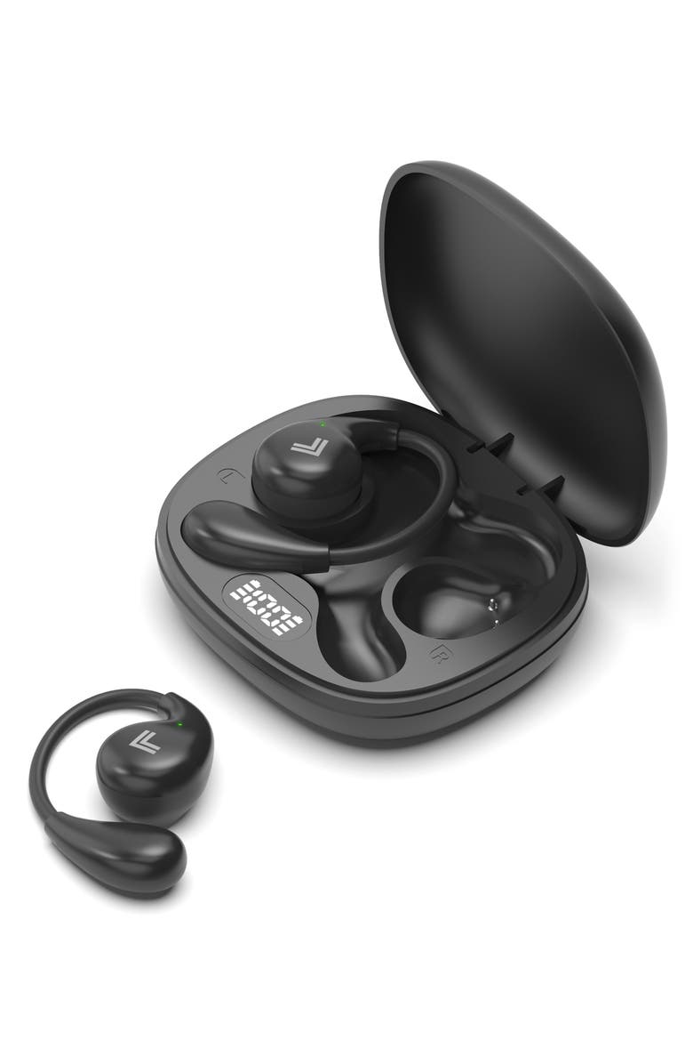 Sharper Image Wing Tone Open Ear Wraparound True Wireless Earbuds, Alternate, color, 