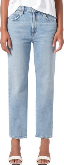 【Agolde】 Valen mid-riseストレートジーンズ AGOLDE Valen Mid Rise Ankle Straight Leg Jeans | Nordstrom