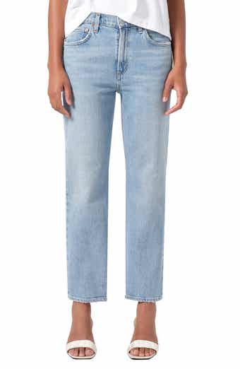 AGOLDE Valen Mid Rise Ankle Straight Leg Jeans