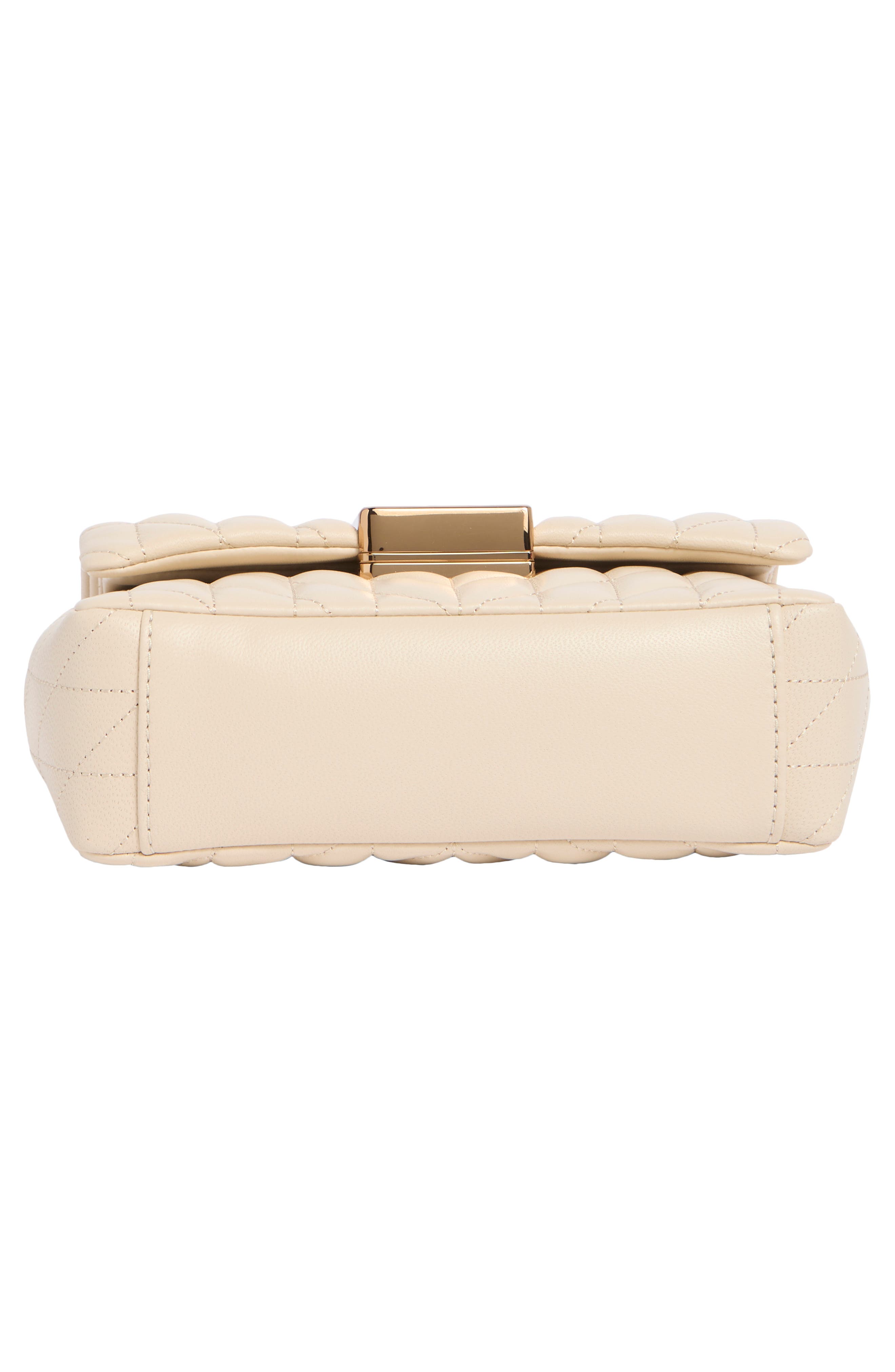 Lafayette Quilted Leather Crossbody Bag, Alternate, color, BRIE