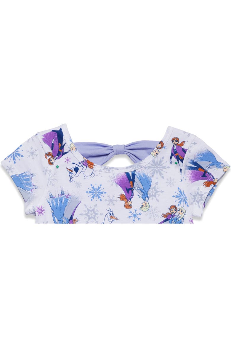 Frozen Skater Dress, Alternate, color, Icy Blue Elsa Anna
