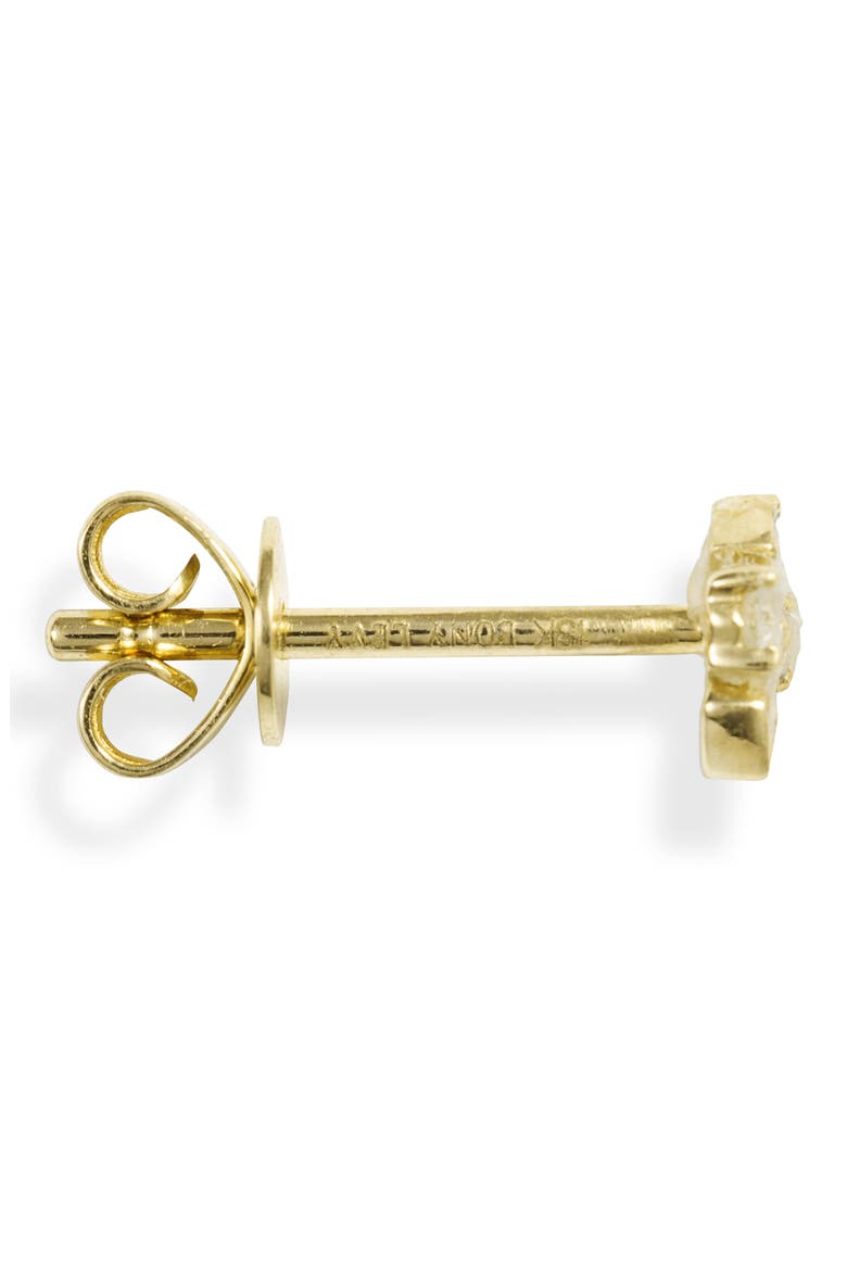 Diamond Quad Stud Earrings (Nordstrom Exclusive), Alternate, color, YELLOW GOLD