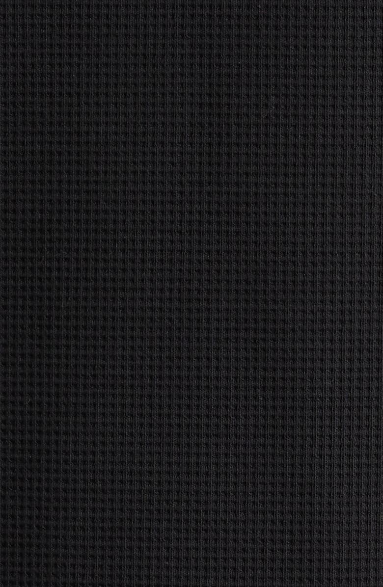 Free Fly Waffle Quarter Zip Pullover, Alternate, color, Black