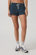 Vuori Cotton Blend Piquè Fleece Drawstring Shorts