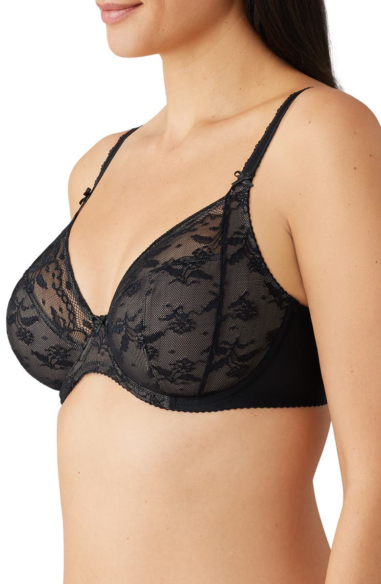 Wacoal Lifted in Luxury Underwire Bra, Alternate, color,