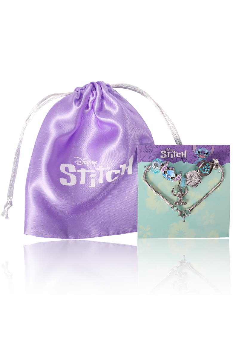 Disney Stitch Fashion Charm Bracelet, 7", Alternate, color, Silver