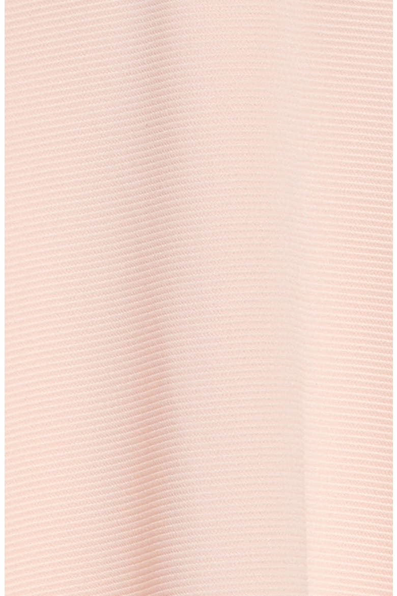 Kids' Mock Neck Keyhole Ribbed Dress, Alternate, color, BLUSH