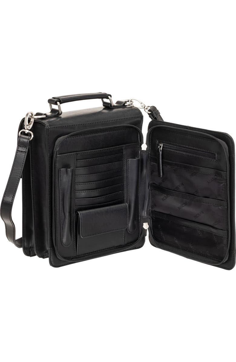 Mancini Organizer Travel Bag, Alternate, color, Black
