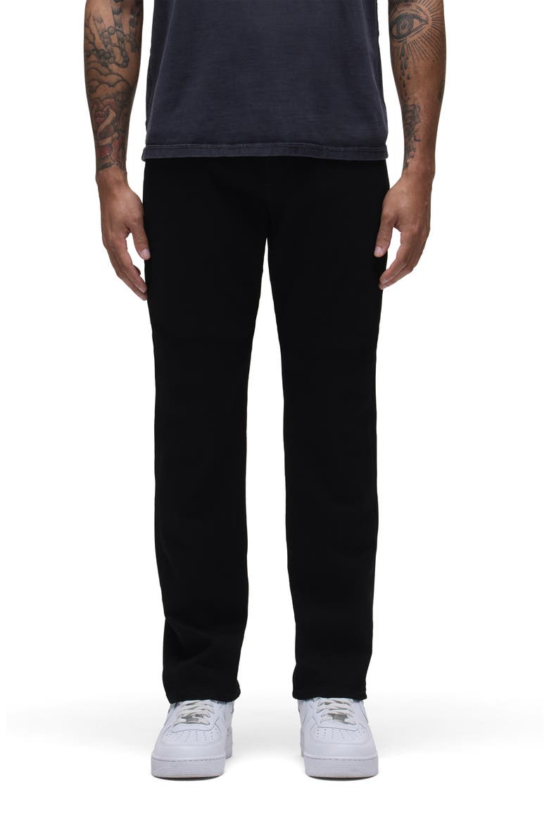 Blake Slim Straight Leg Jeans, Main, color, RAVEN