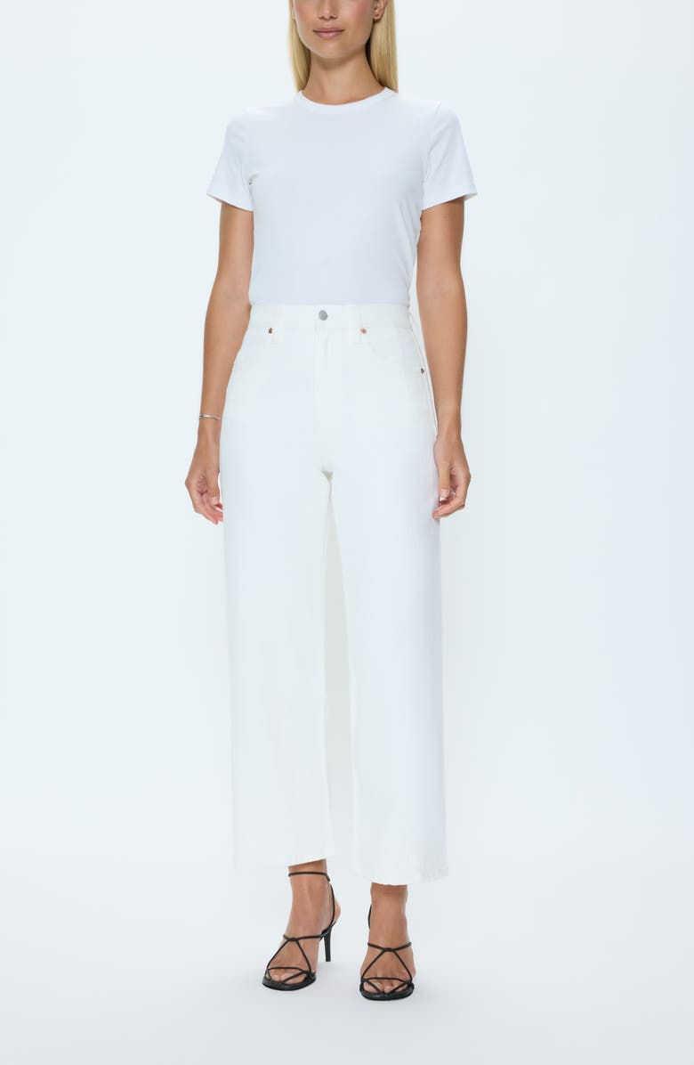 Pistola Kyra High Rise Flare Jeans, Alternate, color, Antique White