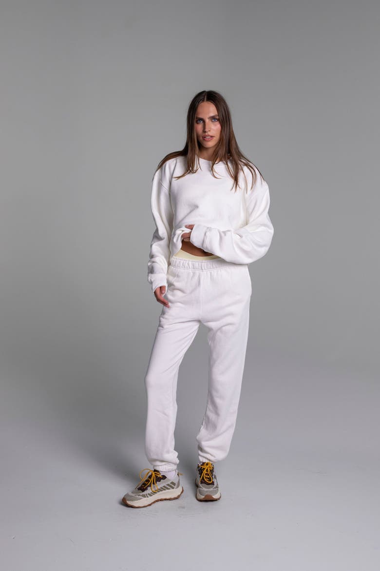 All Day Crew, Alternate, color, Cream