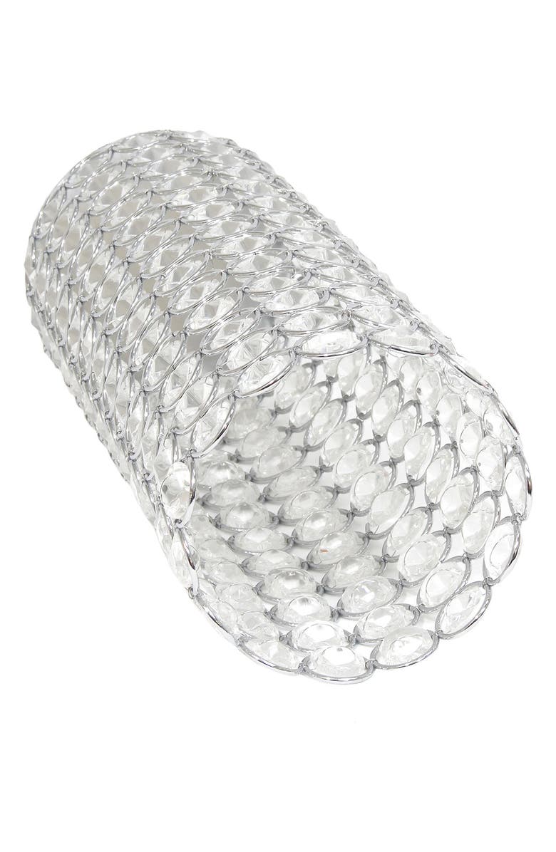 LALIA HOME Elipse Crystal Decorative Vase, Alternate, color,